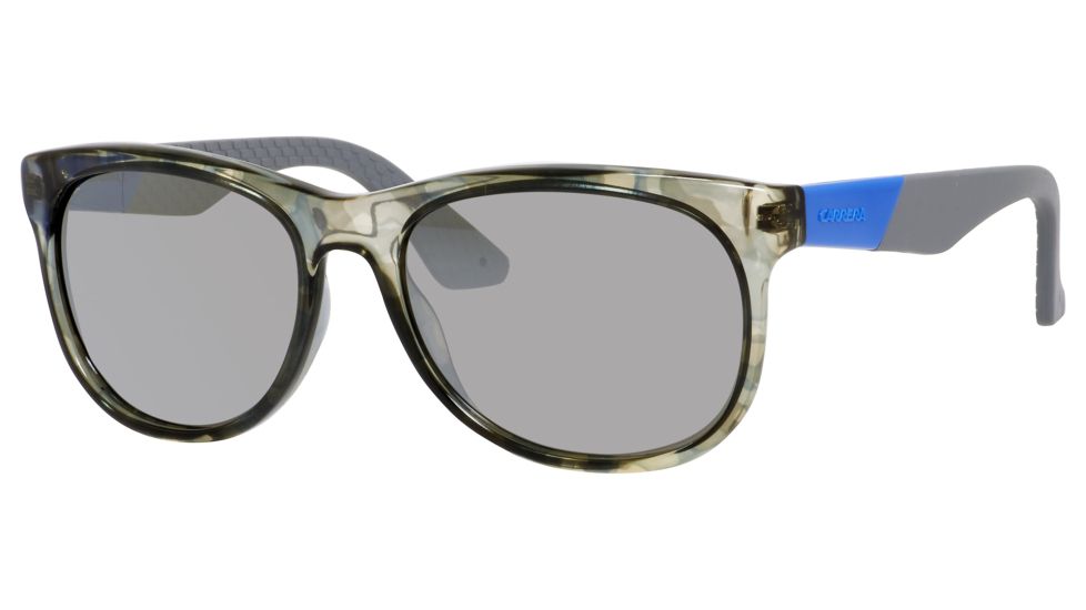 Carrera 5010/S Bifocal Prescription Sunglasses CA5010S-08HD-VS-5517 - Lens Diameter 55 mm, Frame Color Light Camo Gray