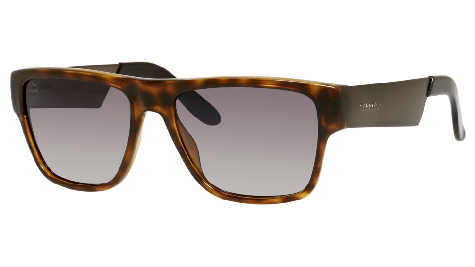 Carrera 5014/S Sunglasses CA5014S-08QC-IC-5517 - Havana Iridescnt Frame, Gray Mirror Gradient Silver Lenses, Lens Diameter 55mm, Distance Between Lenses 17mm