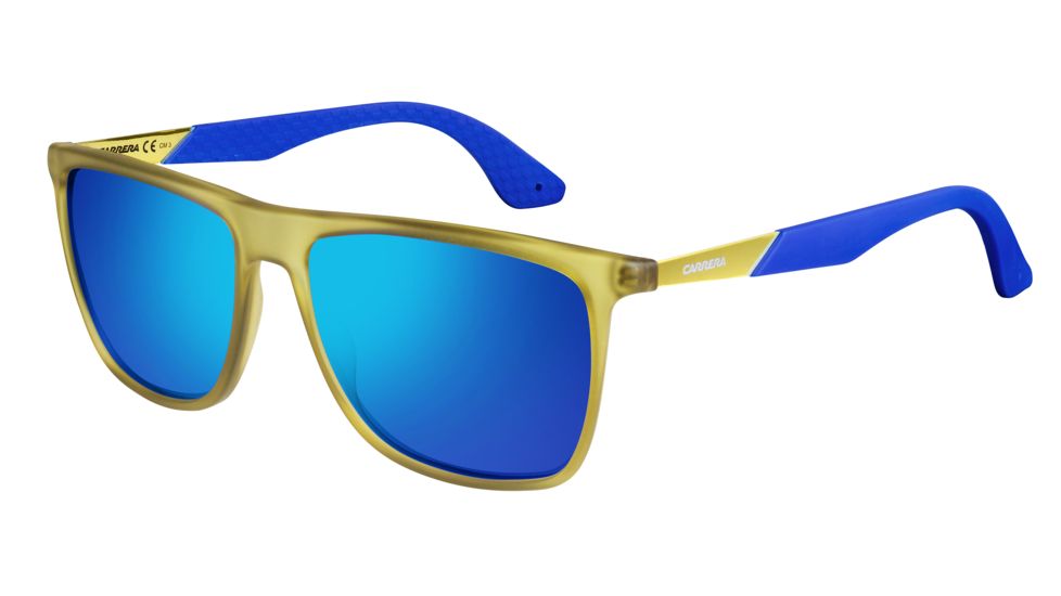 Carrera 5018/S Single Vision Prescription Sunglasses CA5018S-0MJC-Z0-5616 - Lens Diameter 56 mm, Frame Color Cedar Blue
