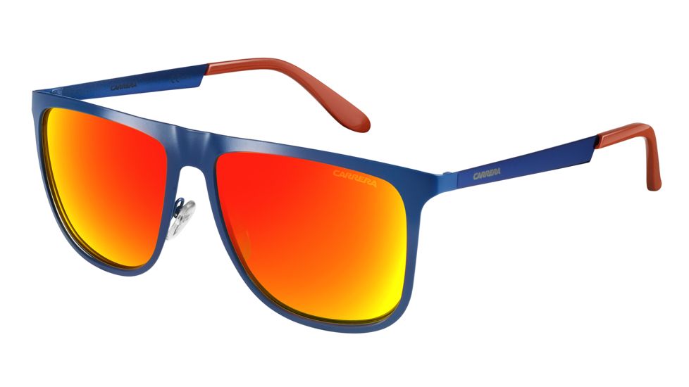 Carrera 5020/S Bifocal Prescription Sunglasses CA5020S-0LRV-UZ-5816 - Lens Diameter 58 mm, Frame Color Blue/Matte Blue