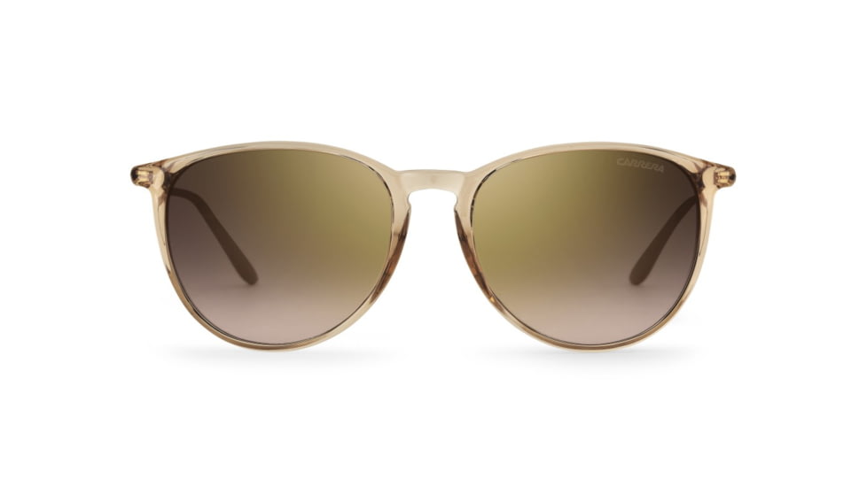 Carrera 5030/S Sunglasses CA5030S-0QVU-QH-5418 - Beige/gold Frame, Brown Mirror Gold Shaded Lenses, Lens Diameter 54mm, Distance Between Lenses 18mm