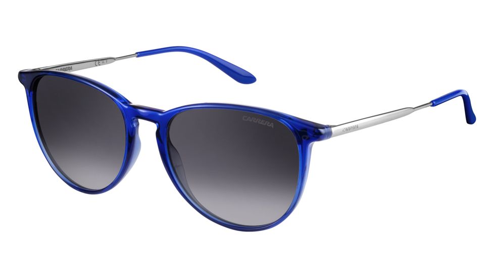Carrera 5030/S Sunglasses CA5030S-0QVW-9C-5418 - Blue Palladium Frame, Dark Gray Gradient Lenses, Lens Diameter 54mm, Distance Between Lenses 18mm