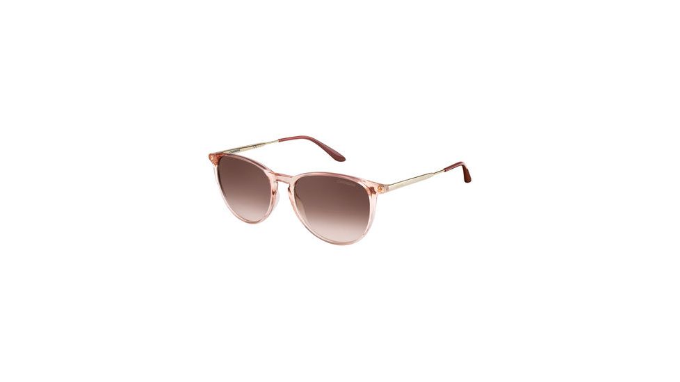 Carrera 5030/S Single Vision Prescription Sunglasses CA5030S-0QW1-NH-5418 - Lens Diameter 54 mm, Frame Color Pink Gold
