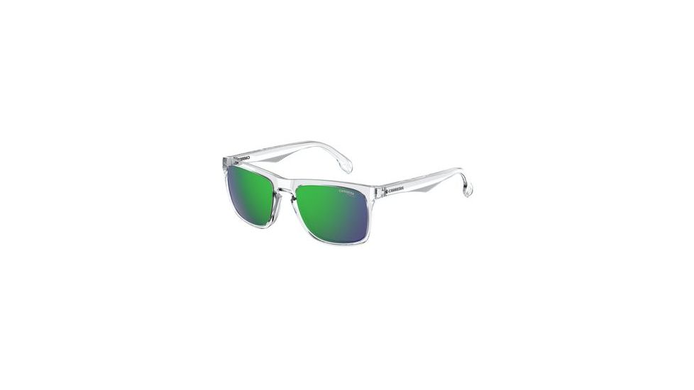 Carrera 5043/S Single Vision Prescription Sunglasses CA5043S-0900-Z9-5620 - Frame Color Crystal, Lens Diameter 56 mm