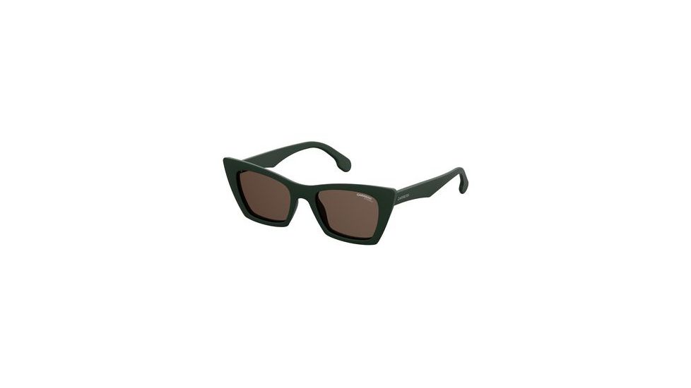 Carrera 5044/S Single Vision Prescription Sunglasses CA5044S-0DLD-70-5019 - Lens Diameter 50 mm, Frame Color Matte Green Military