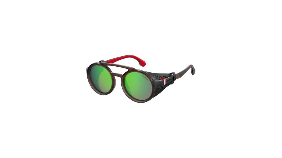 Carrera 5046/S Bifocal Prescription Sunglasses CA5046S-04IN-Z9-4924 - Frame Color Matte Brown, Lens Diameter 49 mm