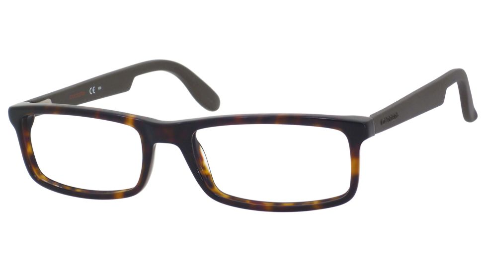 Carrera 5502 Single Vision Prescription Eyeglasses CA5502-0BXC-5418 - Havana / Brown Frame, Lens Diameter 54mm, Distance Between Lenses 18mm