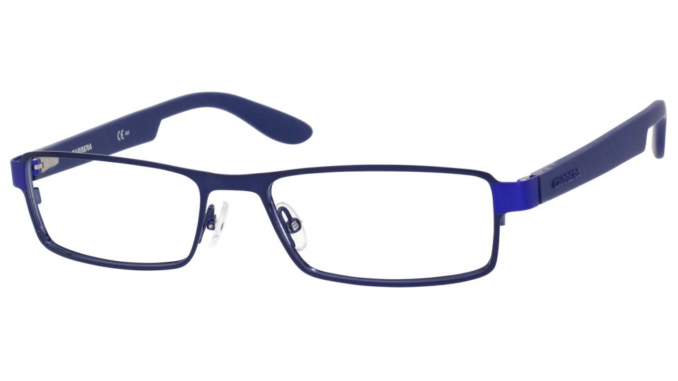 Carrera 5503 Progressive Prescription Eyeglasses CA5503-0BXK-5417 - Shiny Blue / Matte Blue Frame, Lens Diameter 54mm, Distance Between Lenses 17mm