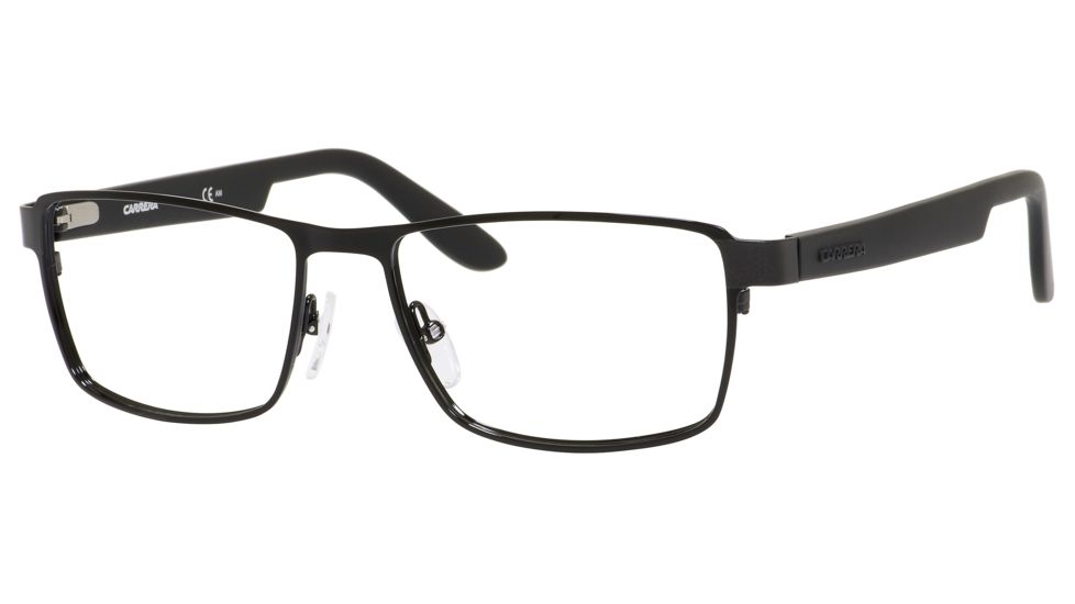 Carrera 5504 Eyeglass Frames CA5504-0BXE-5416 - Shiny Black / Metal Frame, Lens Diameter 54mm, Distance Between Lenses 16mm