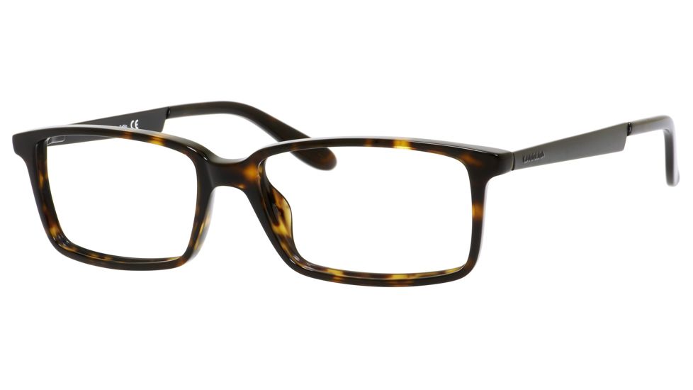 Carrera 5514 Eyeglass Frames CA5514-00PC-5416 - Dark Havana Matte Black Frame, Lens Diameter 54mm, Distance Between Lenses 16mm