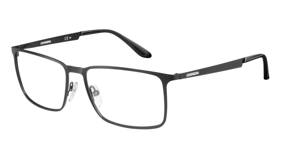 Carrera 5525 Eyeglass Frames CA5525-0003-5516 - Matte Black Frame, Lens Diameter 55mm, Distance Between Lenses 16mm