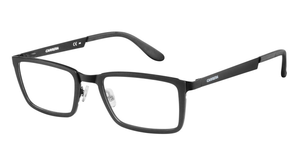 Carrera 5529 Eyeglass Frames CA5529-09BO-5220 - Matte Black Frame, Lens Diameter 52mm, Distance Between Lenses 20mm