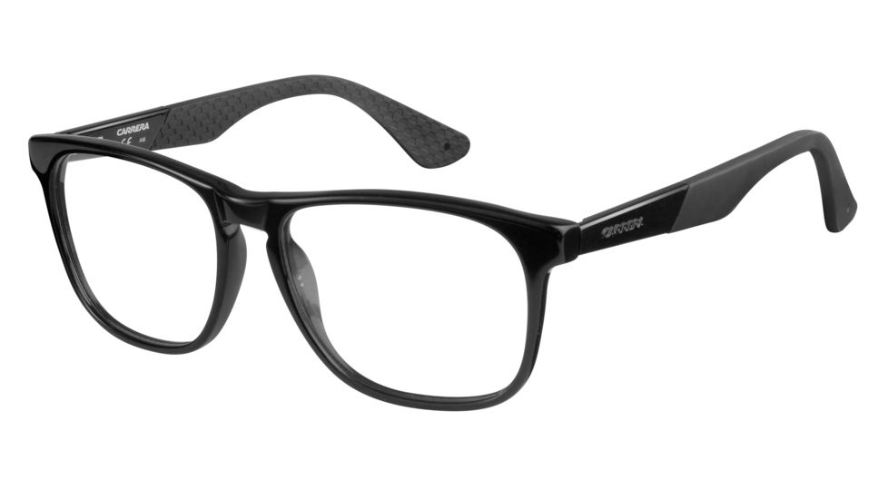 Carrera 5532 Eyeglass Frames CA5532-06EC-5416 - Black / Shiny Black Frame, Lens Diameter 54mm, Distance Between Lenses 16mm