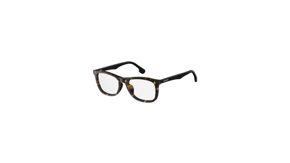 Carrera 5544/V Eyeglass Frames CA5544V-0581-5319 - Havana Black Frame, Lens Diameter 53mm, Distance Between Lenses 19mm