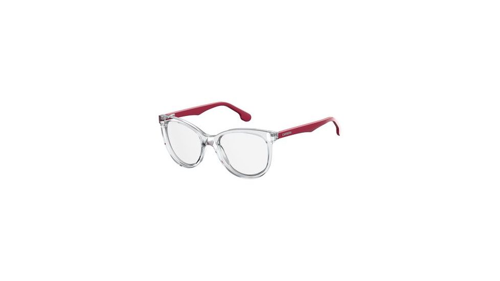 Carrera 5545/V Progressive Prescription Eyeglasses CA5545V-03DV-5218 - Crystal Pink Frame, Lens Diameter 52mm, Distance Between Lenses 18mm