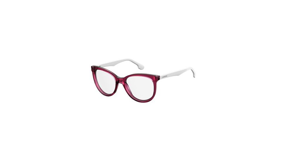 Carrera 5545/V Progressive Prescription Eyeglasses CA5545V-0W6Q-5218 - Pink/White Frame, Lens Diameter 52mm, Distance Between Lenses 18mm