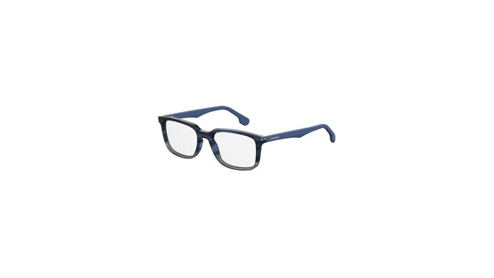 Carrera 5546/V Bifocal Prescription Eyeglasses CA5546-0IPR-5218 - Havana/Blue Frame, Lens Diameter 52mm, Distance Between Lenses 18mm