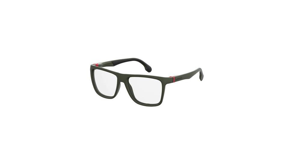 Carrera 5549 Eyeglass Frames CA5549-0DLD-5617 - Matte Green Military Frame, Lens Diameter 56mm, Distance Between Lenses 17mm