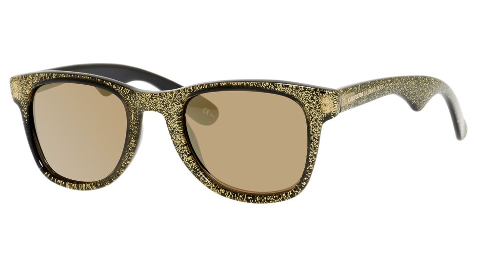 Carrera 6000/JC/S Single Vision Prescription Sunglasses CA6000JCS-03SU-VP-5023 - Lens Diameter 50 mm, Frame Color Gold Glitter