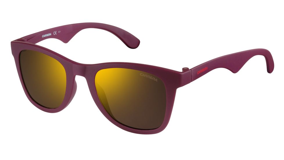 Carrera 6000/ST/S Bifocal Prescription Sunglasses CA6000ST-0KVL-LC-5123 - Frame Color Burgundy, Lens Diameter 51 mm