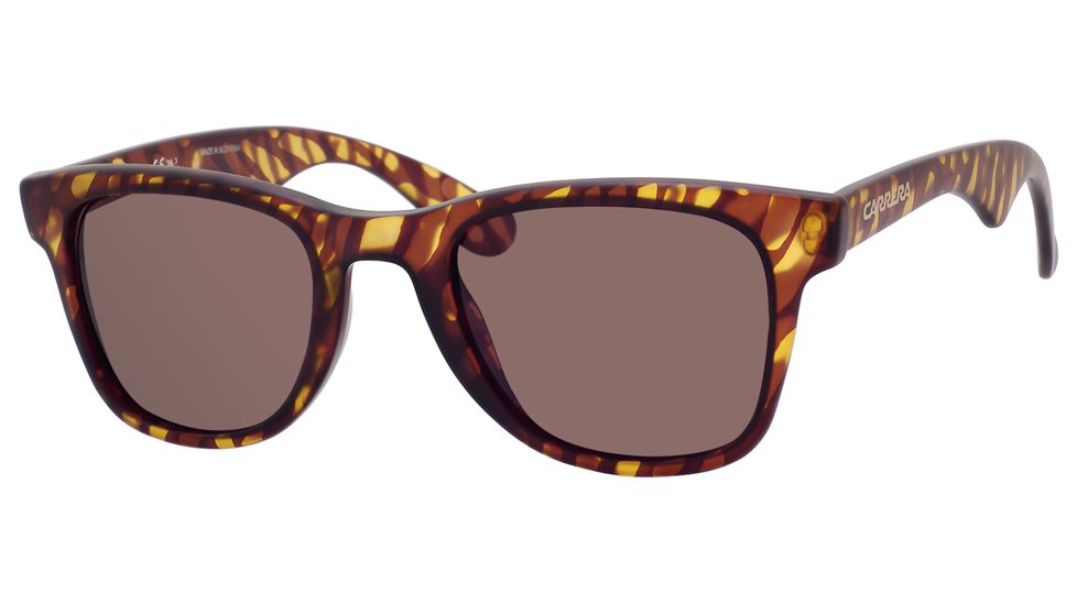 Carrera 6000/S Single Vision Prescription Sunglasses CA6000S-087G-8H-5023 - Lens Diameter 50 mm, Frame Color Blonde Havana Matte