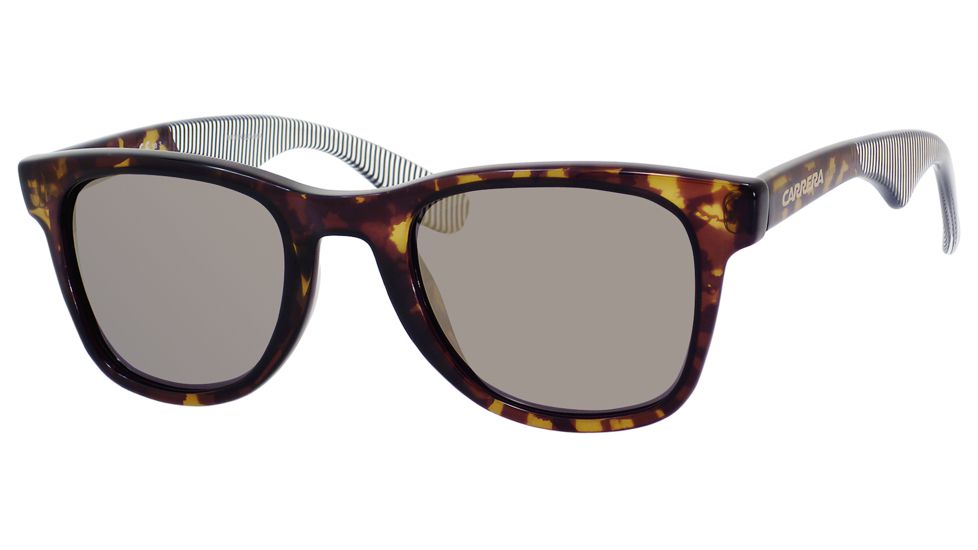 Carrera 6000/S Single Vision Prescription Sunglasses CA6000S-0858-JO-5023 - Frame Color Havana, Lens Diameter 50 mm
