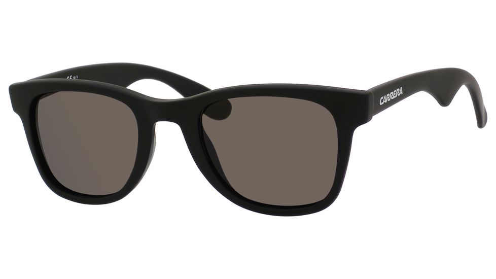 Carrera 6000/S Single Vision Prescription Sunglasses CA6000S-0859-NR-5023 - Lens Diameter 50 mm, Frame Color Soft Black / Soft Black