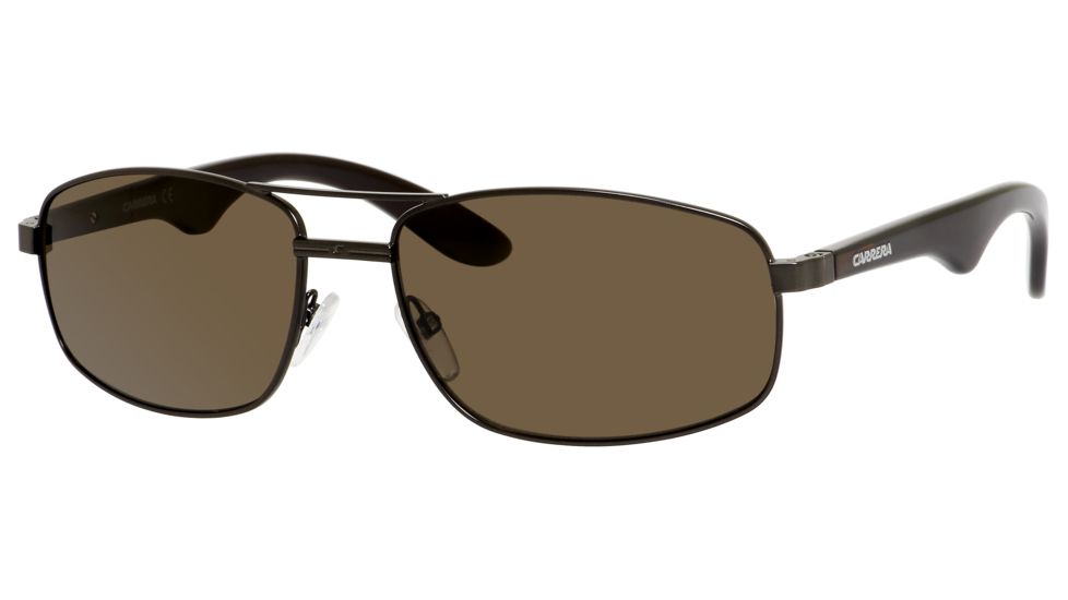 Carrera 6007/S Single Vision Prescription Sunglasses CA6007S-0B2T-SP-5917 - Lens Diameter 59 mm, Frame Color Semi Matte Dark Ruthenium