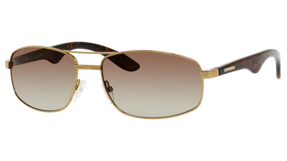 Carrera 6007/S Single Vision Prescription Sunglasses CA6007S-0BWP-LA-5917 - Lens Diameter 59 mm, Frame Color Antique Gold