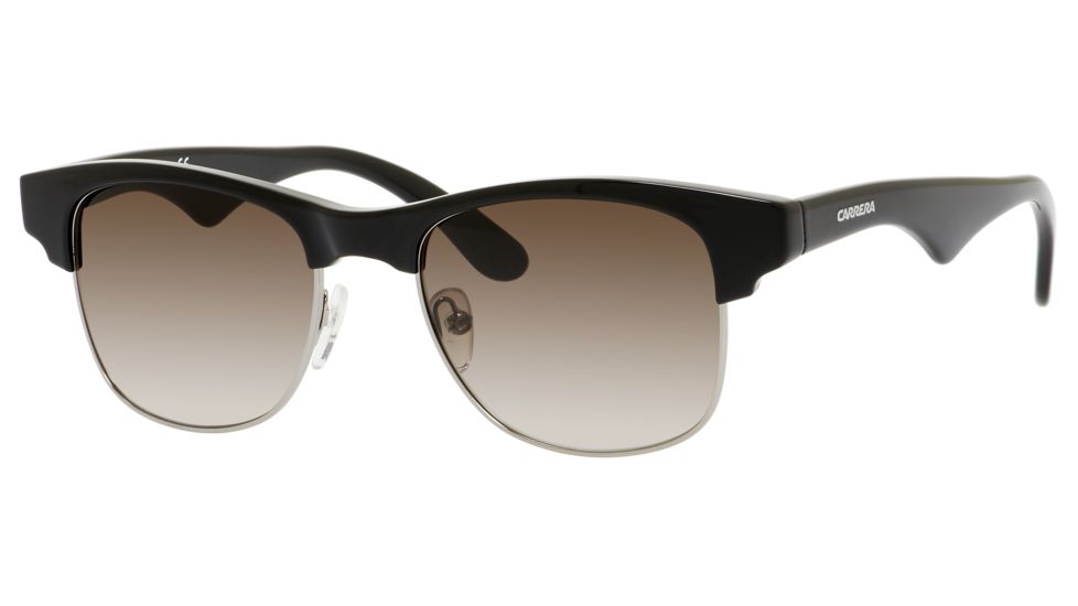 Carrera 6009/S Progressive Prescription Sunglasses CA6009S-0DEA-CC-5119 - Lens Diameter 51 mm, Frame Color Ruthenium / Shiny Black