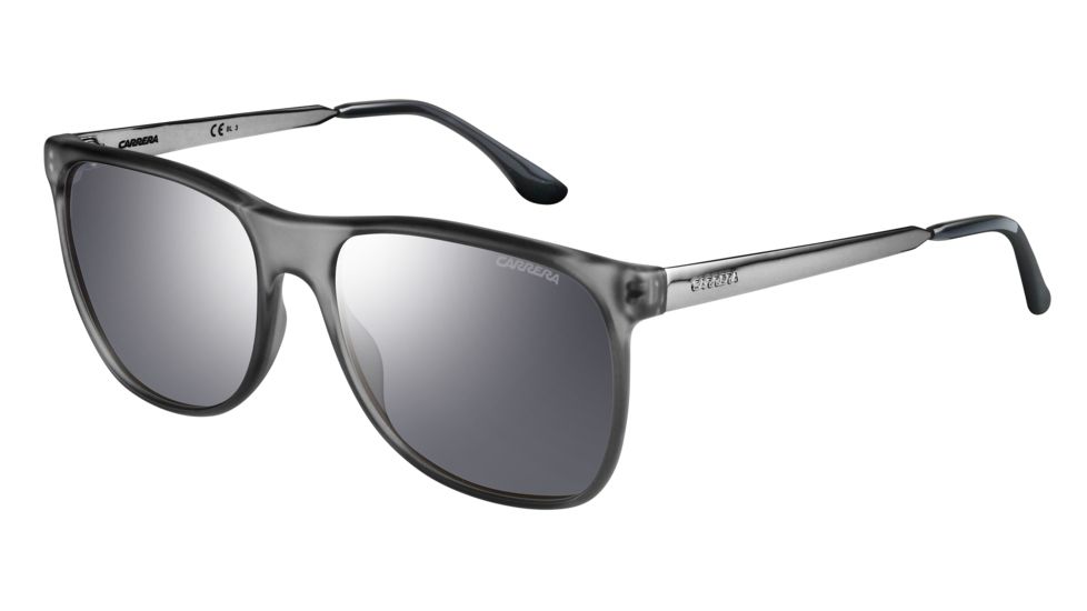 Carrera 6011/S Single Vision Prescription Sunglasses CA6011S-08JX-T4-5717 - Lens Diameter 57 mm, Frame Color Light Gray