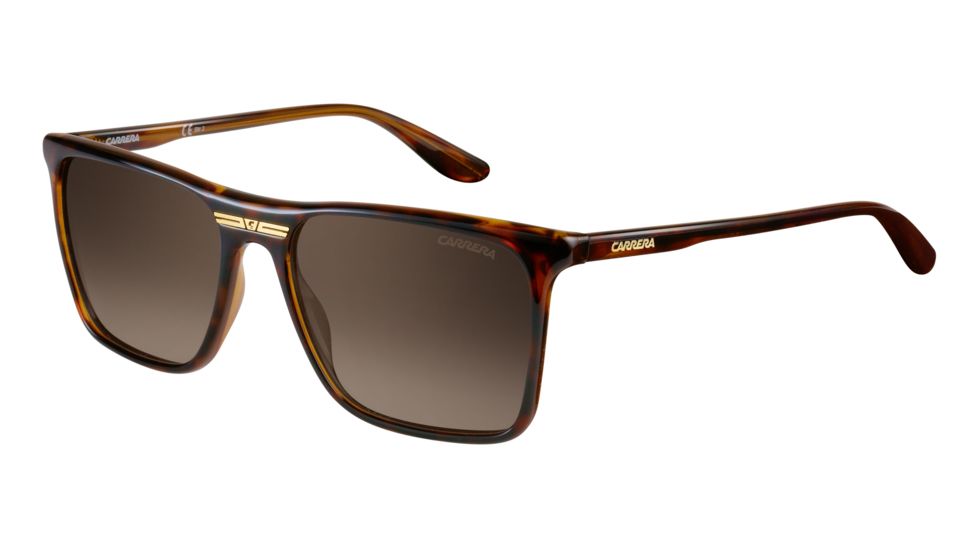 Carrera 6012/S Bifocal Prescription Sunglasses CA6012S-0DWJ-HA-5517 - Frame Color Havana, Lens Diameter 55 mm