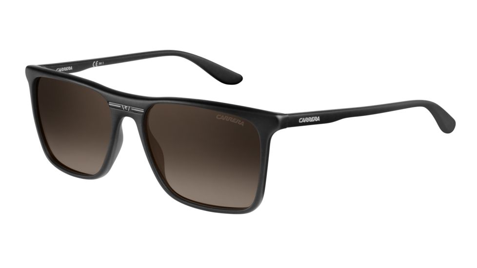 Carrera 6012/S Bifocal Prescription Sunglasses CA6012S-0DL5-R4-5517 - Frame Color Matte Black, Lens Diameter 55 mm