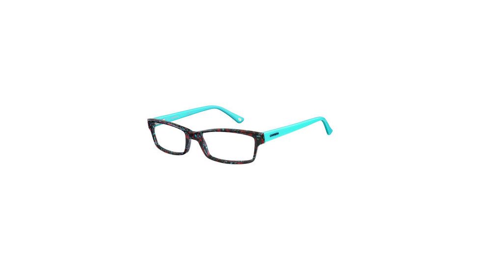 Carrera 6171 Eyeglass Frames CA6171-01UO-5416 - Turquoise Redfanta Frame, Lens Diameter 54mm, Distance Between Lenses 16mm