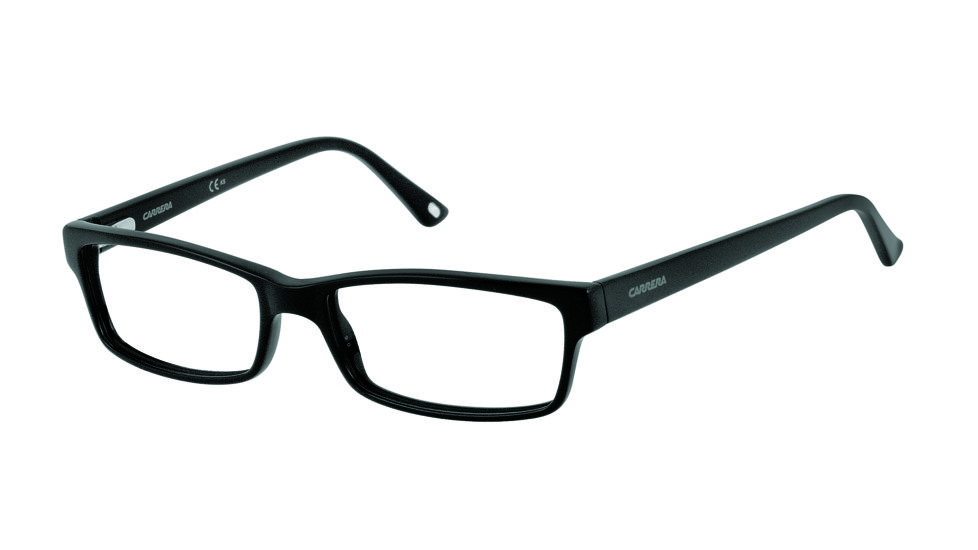 Carrera 6171 Eyeglass Frames CA6171-0807-5216 - Black Frame, Lens Diameter 52mm, Distance Between Lenses 16mm