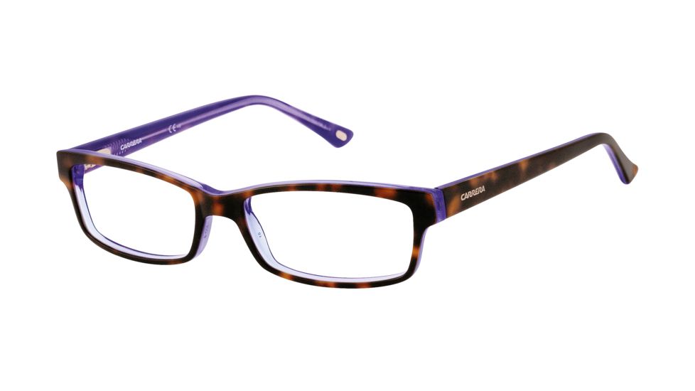 Carrera 6171 Eyeglass Frames CA6171-0HCW-5216 - Havana / Violet Frame, Lens Diameter 52mm, Distance Between Lenses 16mm