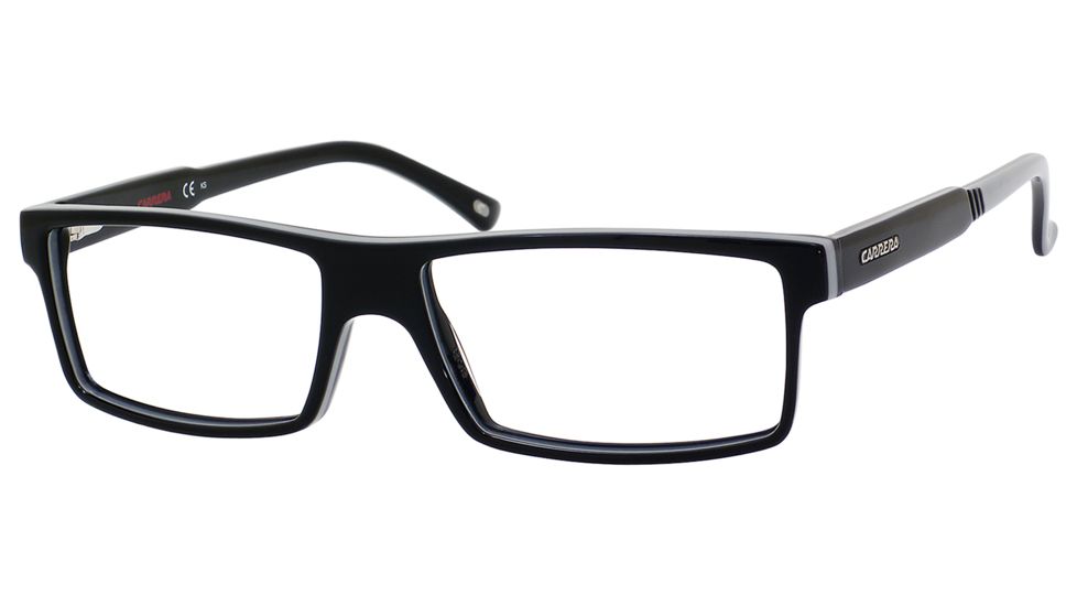 Carrera 6175 Bifocal Prescription Eyeglasses CA6175-0D2Z-5415 - Black Gray Frame, Lens Diameter 54mm, Distance Between Lenses 15mm