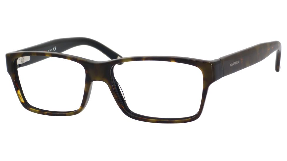 Carrera 6178 Eyeglass Frames CA6178-0FQF-5615 - Havana Black Frame, Lens Diameter 56mm, Distance Between Lenses 15mm