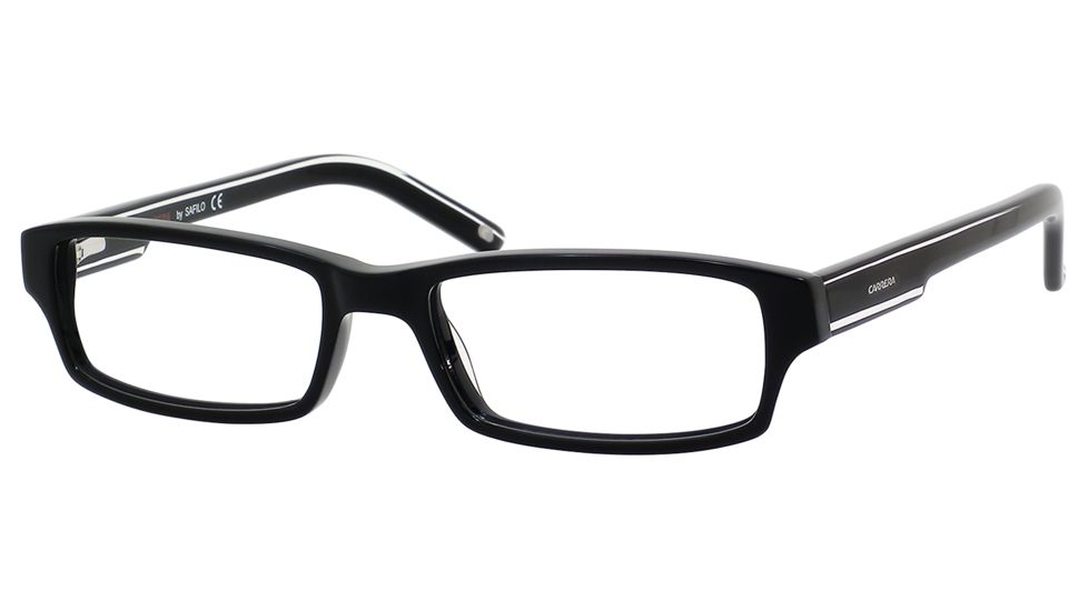 Carrera 6181 Eyeglass Frames CA6181-01H7-5217 - Black Frame, Lens Diameter 52mm, Distance Between Lenses 17mm