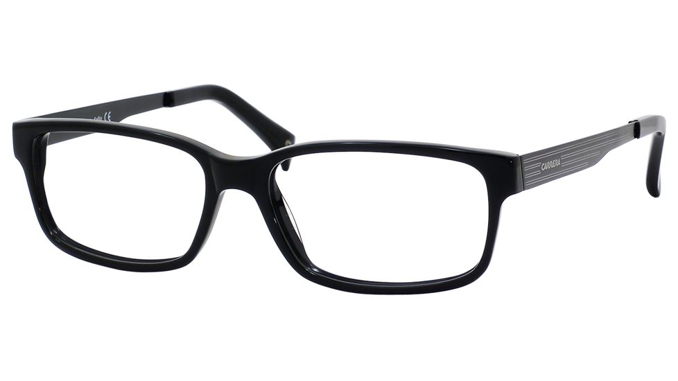 Carrera 6185 Bifocal Prescription Eyeglasses CA6185-0807-5316 - Black Frame, Lens Diameter 53mm, Distance Between Lenses 16mm