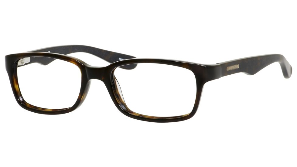 Carrera 6216 Eyeglass Frames CA6216-0086-4616 - Dark Havana Frame, Lens Diameter 46mm, Distance Between Lenses 16mm