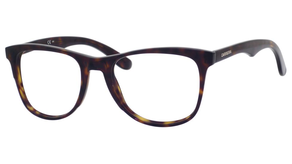 Carrera 6600 Eyeglass Frames CA6600-0086-5320 - Dark Havana Frame, Lens Diameter 53mm, Distance Between Lenses 20mm