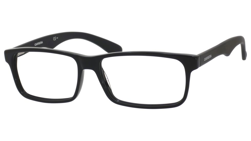 Carrera 6605 Eyeglass Frames CA6605-064H-5415 - Black Frame, Lens Diameter 54mm, Distance Between Lenses 15mm