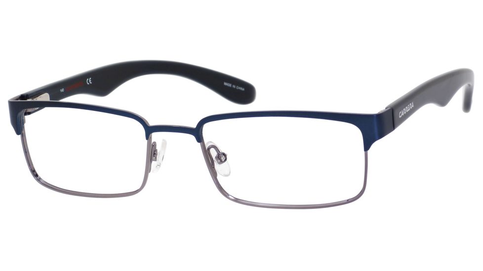 Carrera 6606 Bifocal Prescription Eyeglasses CA6606-0BDW-5318 - Blue / Dark Ruthenium Frame, Lens Diameter 53mm, Distance Between Lenses 18mm
