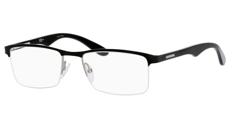 Carrera 6623 Single Vision Prescription Eyeglasses CA6623-07A1-5219 - Black Ruthenium Frame, Lens Diameter 52mm, Distance Between Lenses 19mm