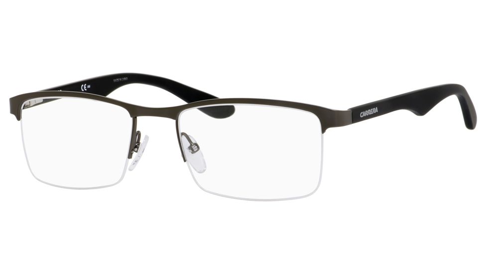 Carrera 6623 Single Vision Prescription Eyeglasses CA6623-0XVD-5219 - Dark Ruthenium Black Frame, Lens Diameter 52mm, Distance Between Lenses 19mm