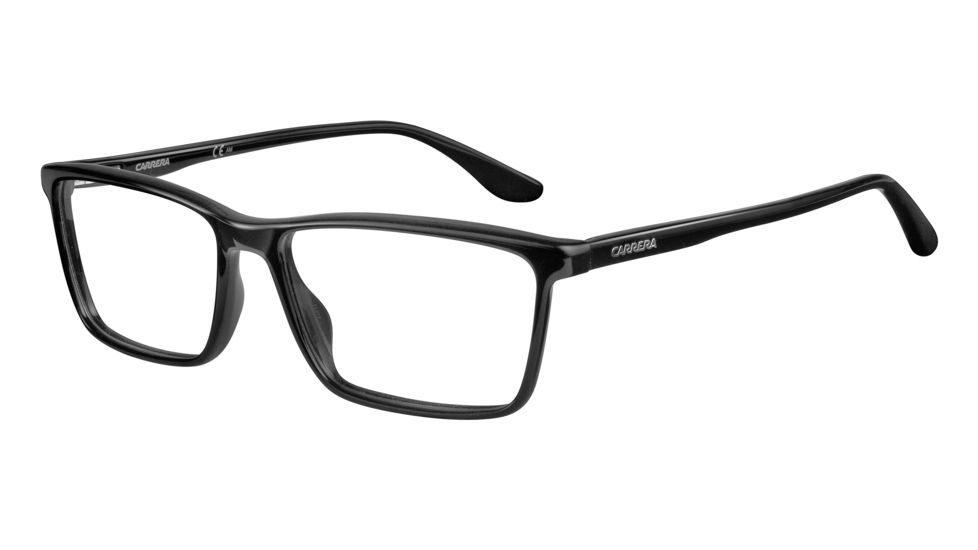 Carrera 6629 Eyeglass Frames CA6629-0D28-5415 - Shiny Black Frame, Lens Diameter 54mm, Distance Between Lenses 15mm