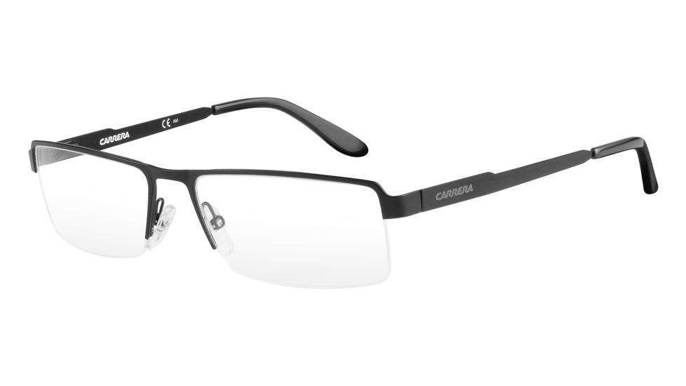 Carrera 6631 Progressive Prescription Eyeglasses CA6631-0003-5417 - Matte Black Frame, Lens Diameter 54mm, Distance Between Lenses 17mm