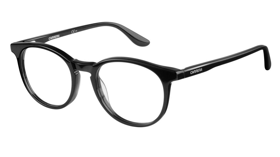 Carrera 6636/N Eyeglass Frames CA6636N-0807-4919 - Black Frame, Lens Diameter 49mm, Distance Between Lenses 19mm