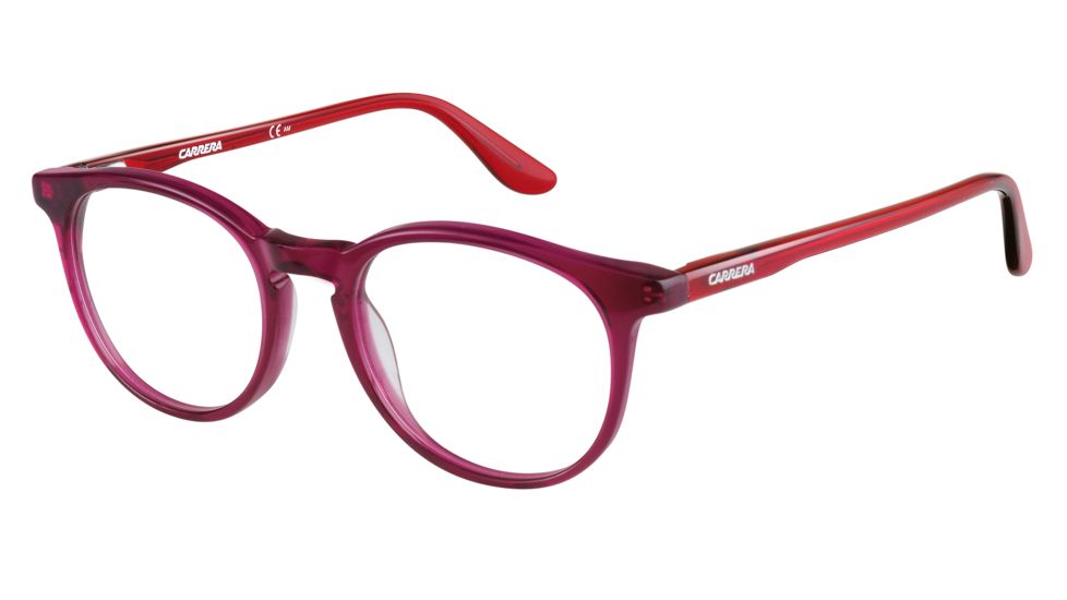 Carrera 6636/N Eyeglass Frames CA6636N-0IJH-4919 - Cherry Burgundy Frame, Lens Diameter 49mm, Distance Between Lenses 19mm
